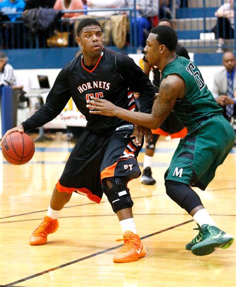 Booker T. Washington vs Muskogee Roughers class 6A boys area tournament ...