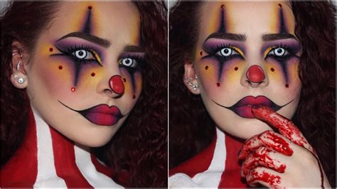 Simple Scary Clown Face Paint: Transform into a Terrifying Circus ...