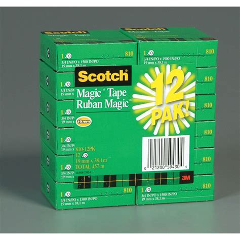 Scotch Magic Tape Refill Bulk Pack 12pk | Grand & Toy