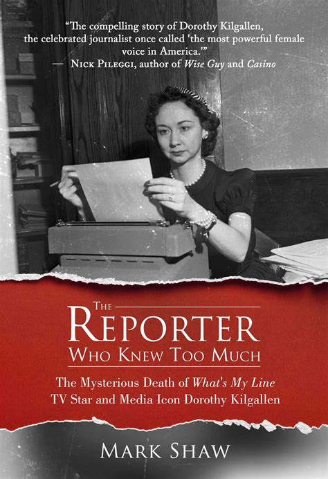 The Reporter Who Knew Too Much | Book by Mark Shaw | Official Publisher ...