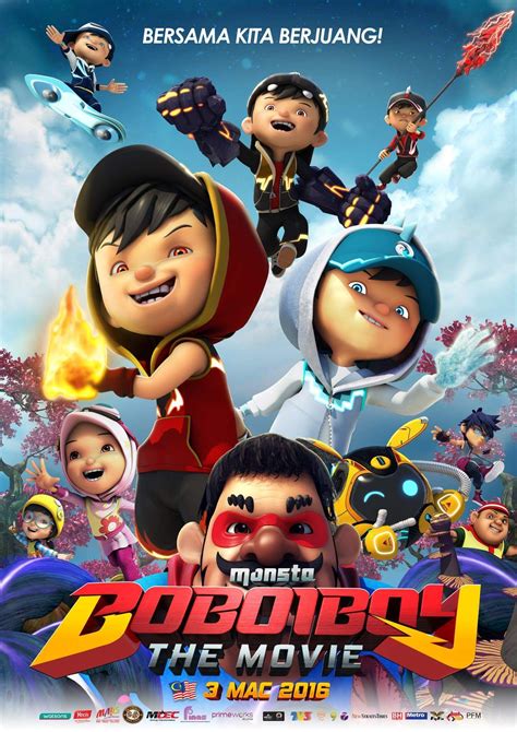 Gambar BoBoiBoy The Movie 2016 Sfera Kuasa 7 | Film animasi, Kartun ...