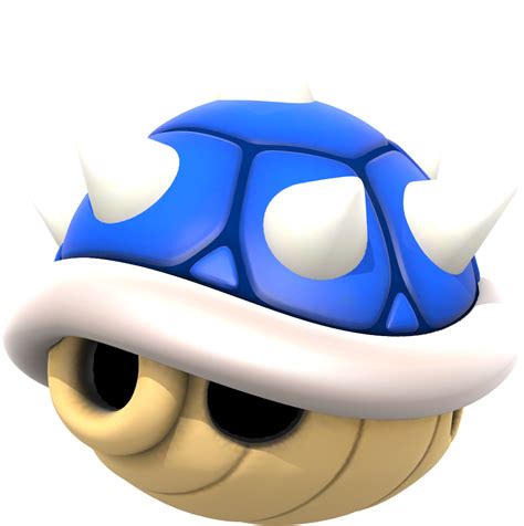 (HD) Blue Shell (MK8DX) Render : r/Mario