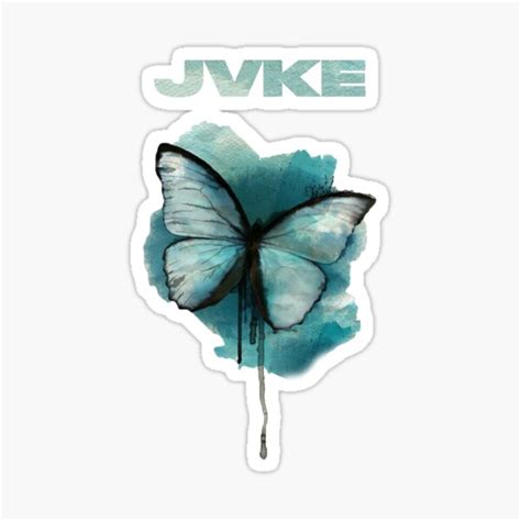 "Jvke" Sticker for Sale by JuskeArt | Redbubble