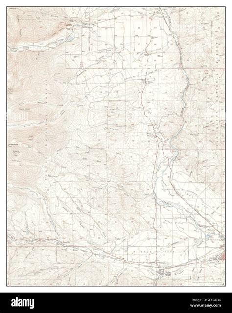 Poncha Springs, Colorado, map 1956, 1:62500, United States of America ...