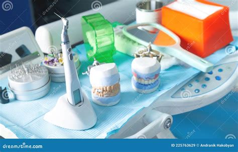 Dental Clinic. Dentist Equipments Stock Image - Image of professional ...