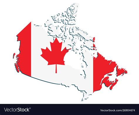 Canada Flag Map – Get Map Update