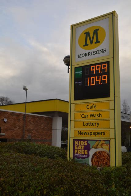 Tiverton : Morrisons Petrol Station © Lewis Clarke cc-by-sa/2.0 ...