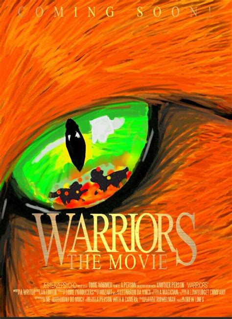 Warrior cats movie poster | Warriors Amino