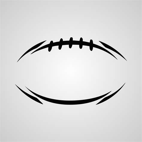 Half Football SVG #fitball | Football clip art, Silhouette clip art, Svg