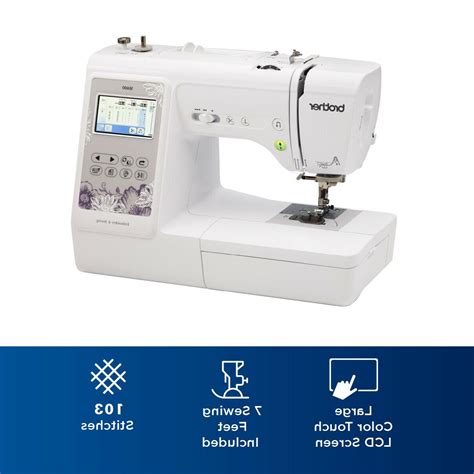 Brother SE600 Combo Computerized Sewing & Embroidery Machine