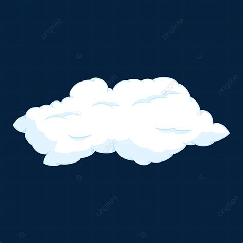 Fluffy Cloud PNG Transparent, Cartoon Cloud Fluffy Cloud, Cartoon ...