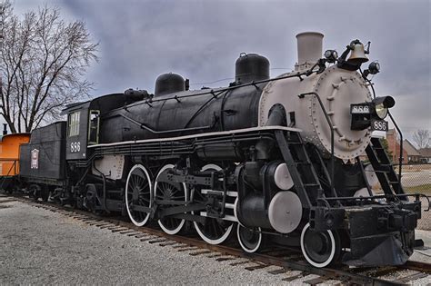 Locomotive 886 Type 4 6 2 Left Side View Photograph by Thomas Woolworth