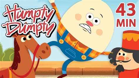 Humpty Dumpty Sat On A Wall Song Lyrics Nursery Rhyme For Kids In 2020 ...