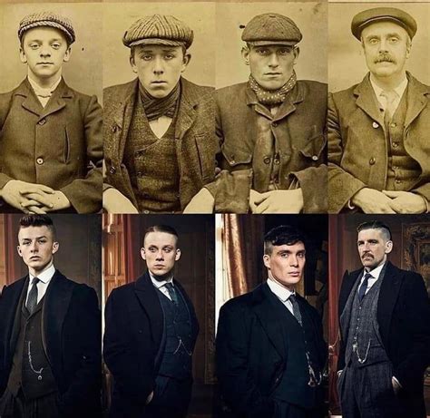 The real Peaky Blinders and actors who portrayed them - Random | Peaky ...