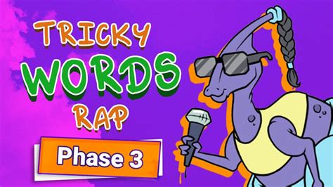 The Tricky Words Song - Phase 3 Phonics (Part 1)! | Twinkl Kids Tv ...