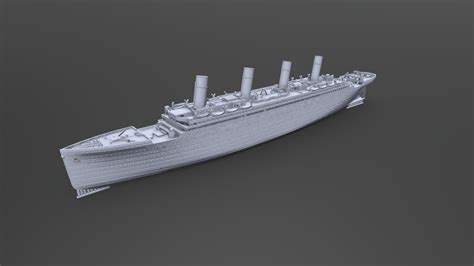 RMS Olympic 1911 - 3D model by vandragon_de [b7660da] - Sketchfab