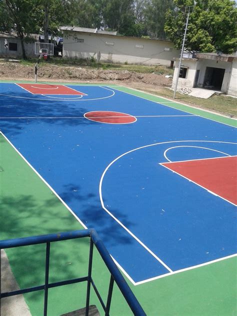 Matte Synthetic Basketball Court Flooring, Indoor And Outdoor, Rs 70 ...