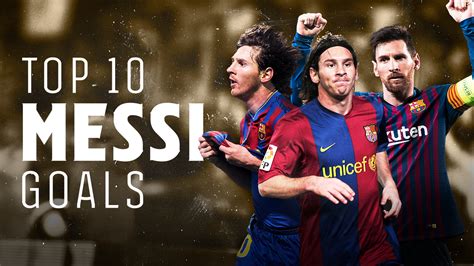 Leo Messi's TOP 10 goals of all time