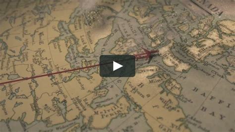 Flight Map Animation for 'Science at The Top of the World'