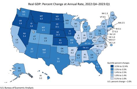 Us States Gdp Per Capita Map