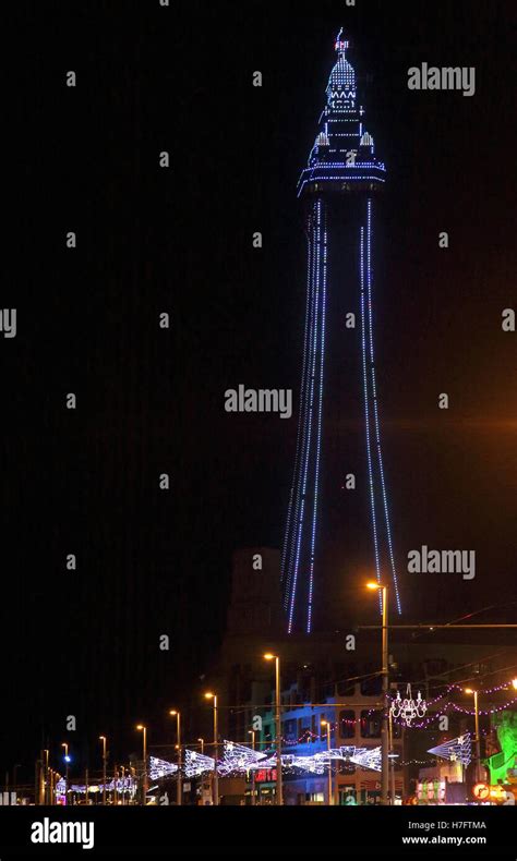 blackpool tower illuminations Stock Photo - Alamy