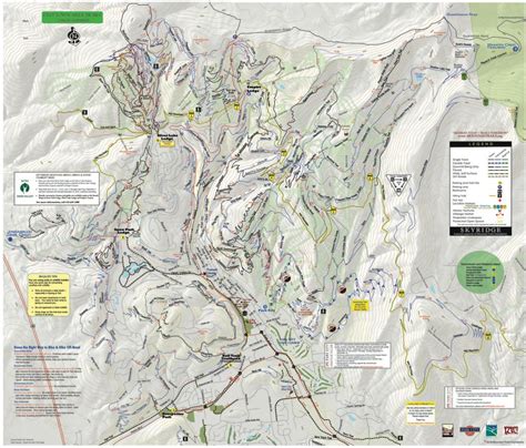 Mountain Bike Trail Map of Park City, Utah - Mountain Biking Park City