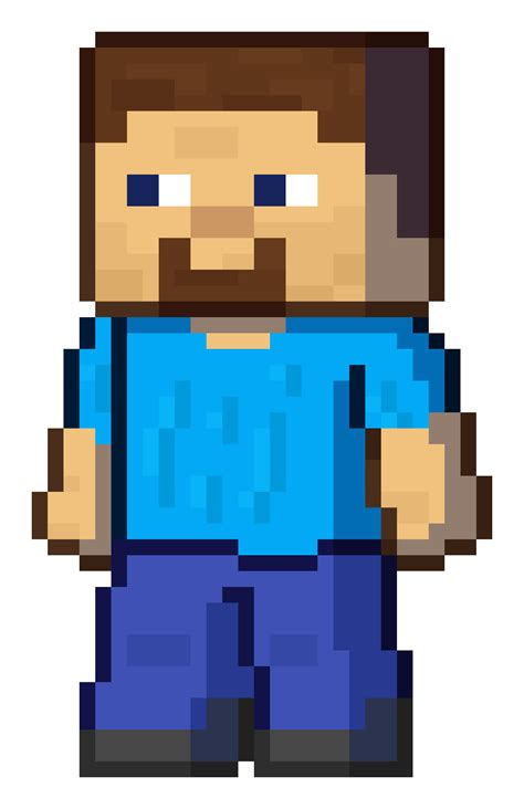 Minecraft Steve Pixel Art By Abdullahaswad Minecraft Steve Pi – NBKomputer