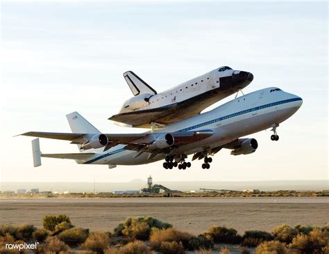 NASA's modified Boeing 747 Shuttle Carrier Aircraft with the Space ...