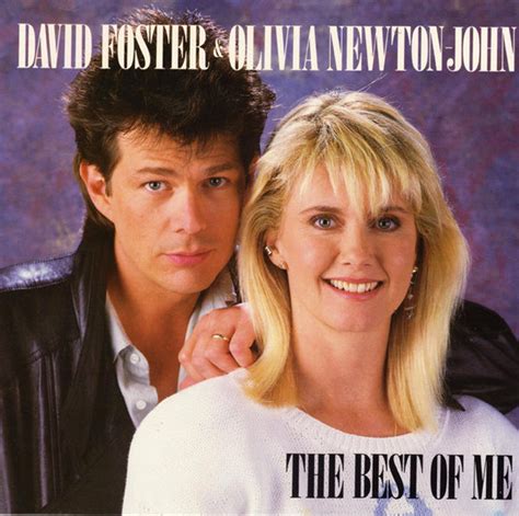 David Foster And Olivia Newton-John - The Best Of Me (1986, Vinyl ...