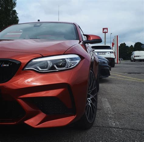 BMW M2 finished in Sunset Orange. : r/BMW