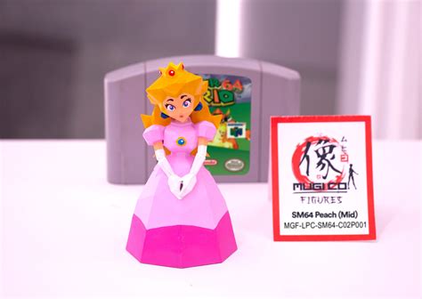 SUPER MARIO 64 I 02 Princess Peach Figure mid Size SM64 - Etsy UK