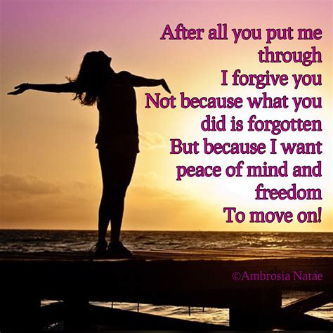 Poetry, Prose, Quotes, Poem, peace of mind, forgive you, freedom | I ...