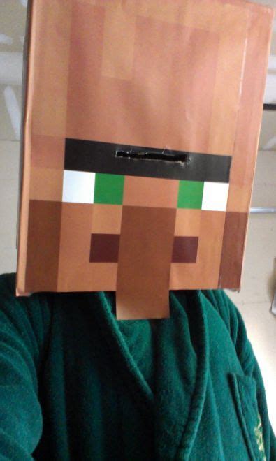 Villager (Minecraft) cosplay | Minecraft party, Minecraft, Fun crafts