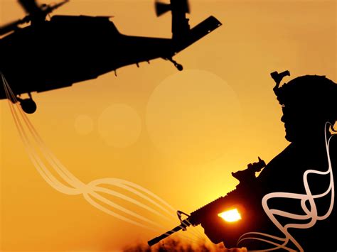 Army and War Download PowerPoint Backgrounds - PPT Backgrounds