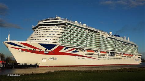 ARVIA | ship launch / the spectacular river Ems conveyance of the brand ...