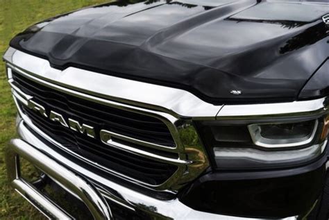 Bug Shield Deflector (2019 RAM 1500 NEW BODY) Hood Protector Smoke Bug ...