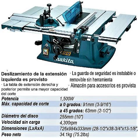 Makita Corded Electric Table Saw : Amazon.in: Industrial & Scientific