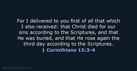 Bible Scripture Verse Corinthians 15:4 KJV Bible Verse Pin, 50% OFF