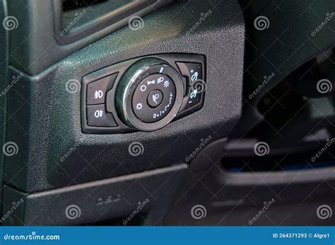 Switch for Passenger Car Lights Stock Image - Image of hybrid ...