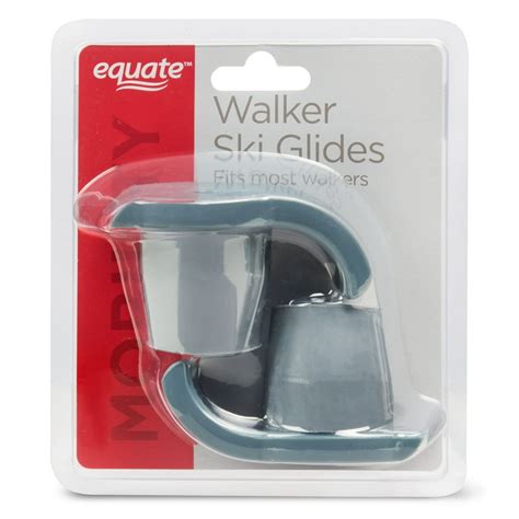 Equate Walker Ski Glides,fits most walkers,easy to install - Walmart ...