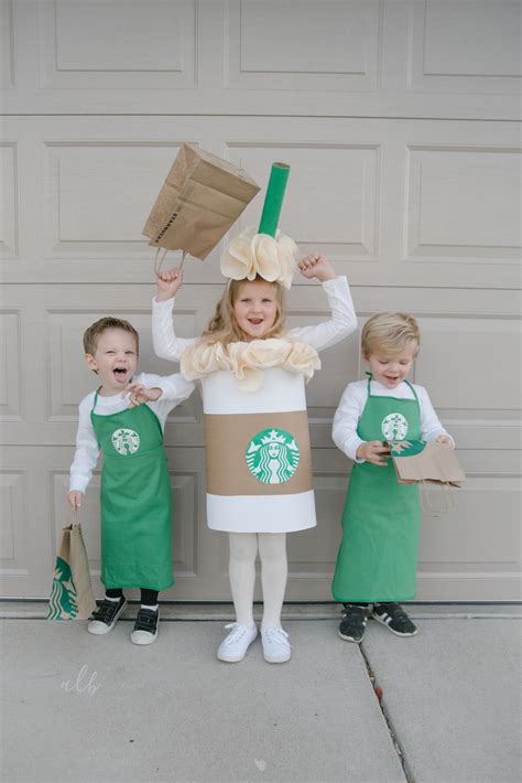 No-Sew DIY Starbucks Cup Costume | andrea lebeau