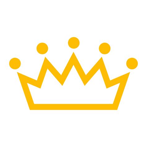 Royal crown vector icon 554798 Vector Art at Vecteezy