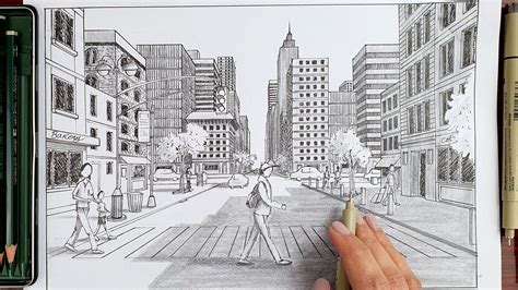 One Point Perspective, Perspective Art, Perspective Drawing ...