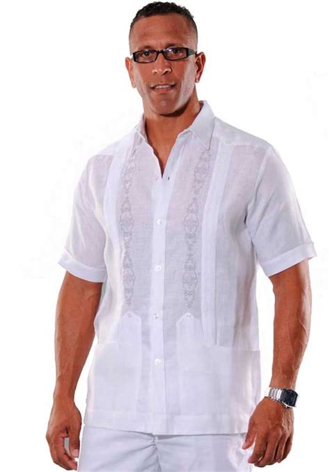 Guayabera Style. Exquisite Embroidery in Gray Color. Parties. Events ...