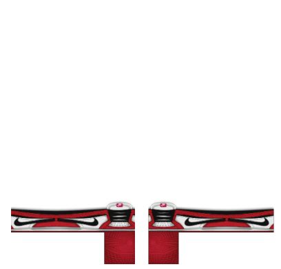 Red and White Nike | Shoe template, Clothing templates, Red nike shoes