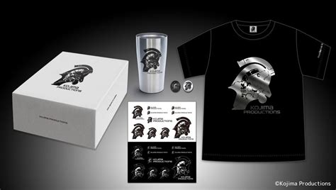 Death Stranding and Kojima Productions merchandise to be sold during E3