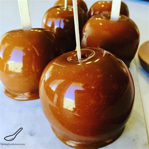 Caramel Apples Recipe - Peter's Food Adventures