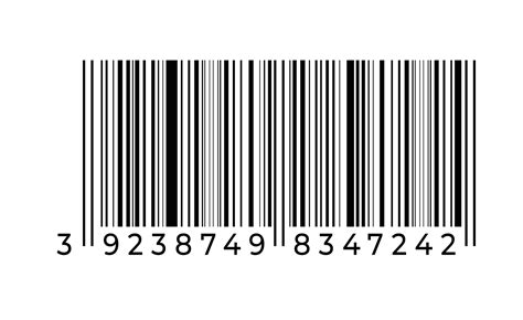 Barcode on white background. Vector illustration 19507624 Vector Art at ...