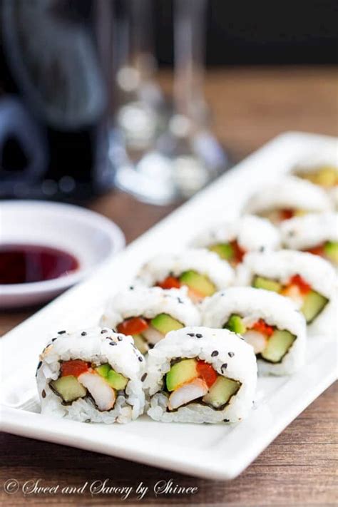 Homemade Sushi Rolls ~Sweet & Savory