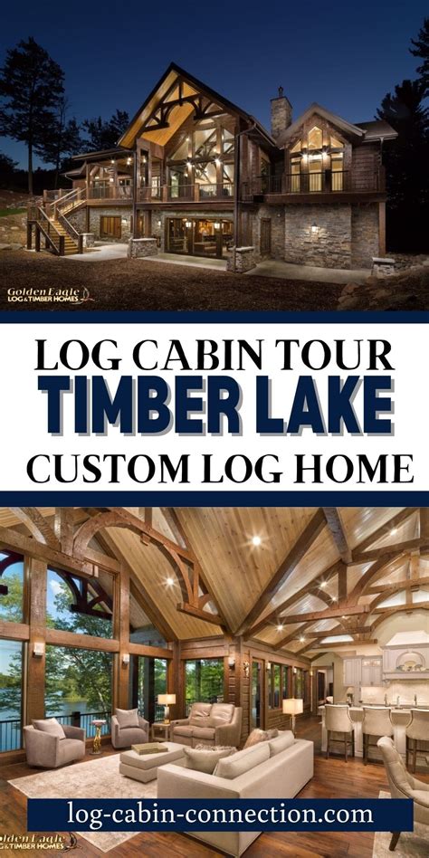 The Timber Lake Is the Modern Log Home of Your Dreams